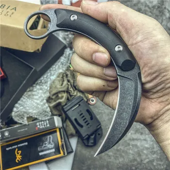 Военные Ножи Gryan Store CS GO 440C G10 Ручка Тактический Нож для выживания в кемпинге с фиксированным лезвием Утилита EDC Инструменты 18