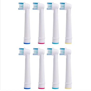 Головки зубных щеток 8ШТ для электрической зубной щетки Oral-B Подходят для Advance Power/Pro Health/ Triumph/3D Excel/Vitality Precision Clean 13
