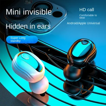 Горячая распродажа TWS Mini In-ear Monitor Беспроводные наушники Bluetooth Bluetooth 5.2 Спортивный бег с микрофоном Стереогарнитура 3