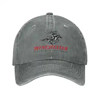Графическая повседневная джинсовая кепка с логотипом Winchester, вязаная шапка, бейсболка 19