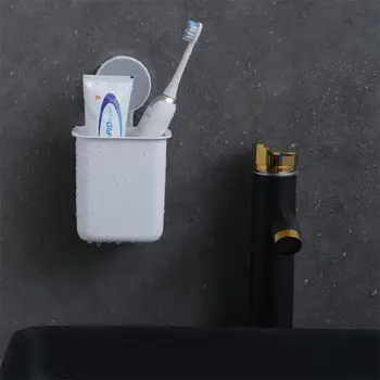 Держатель для зубной пасты ABS Портативный Стеллаж-органайзер Для очищающего средства для лица Органайзер Контейнер для ванной Комнаты Полка для хранения в ванной Многоразовый