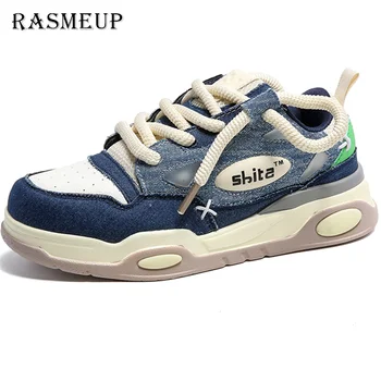Дизайнерская обувь RASMEUP, женские кроссовки, Весенняя мода 2023 года, мужские повседневные кроссовки для скейтбординга, женские уличные туфли для девочек, розовые туфли на плоской подошве 8