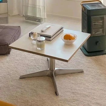 Дизайнерский журнальный столик, круглый журнальный столик в скандинавском стиле, Модульная Многофункциональная мебель для спальни, Эстетичные Предметы роскоши 9