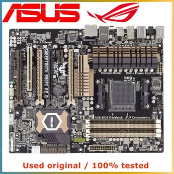 Для ASUS SABERTOOTH 990FX R2.0 Материнская плата компьютера AM3 + AM3 DDR3 32G Для AMD 990X 990FX Настольная Материнская плата USB3.0 SATA III 9