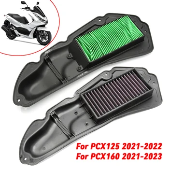 Для Honda PCX160 PCX 160 2021-2023 PCX125 2021-2022 Очиститель Воздухозаборника Двигателя Мотоцикла Элемент Воздушного фильтра Мотоцикла 11