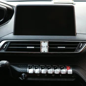 Для Peugeot 3008 4008 5008 дисплей времени электронные часы кварцевые часы вставить установку указателя поворота дисплея 17