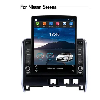 Для Tesla Style 2 Din Android 12 Автомагнитола Для Nissan Serena 5 V C27 2016-2035 Мультимедийный Видеоплеер GPS Стерео Carplay RDS 15