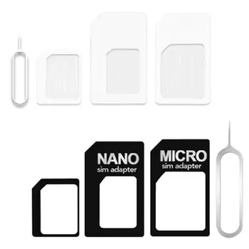 для адаптера NANO-карты 4 в 1, преобразователя в Micro / стандарт для всех мобильных устройств 18