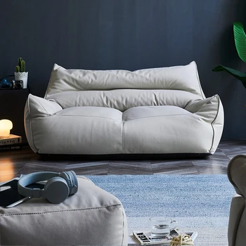 Добро пожаловать, OEM / ODM, оптовая цена, мебель для гостиной, большой мешок для фасоли, гигантский шезлонг, диван-кресло 9