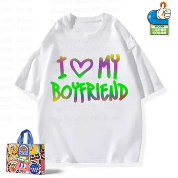 Женские топы y2k с надписью LOVE MY BOYFRIEUD, графические футболки, винтажная сексуальная рубашка для девочек, готический Гранж, кавайные милые блузки, эмо 90-х 1