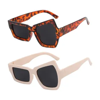 Забавные солнцезащитные очки Солнцезащитные очки Стильные для покупок пляжных путешествий 10