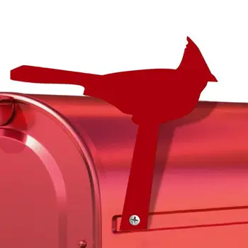 Замена флага почтового ящика в форме колибри, Креативный акриловый флаг почтового ящика, замена флага для придорожного почтового ящика, акриловый сигнал 4
