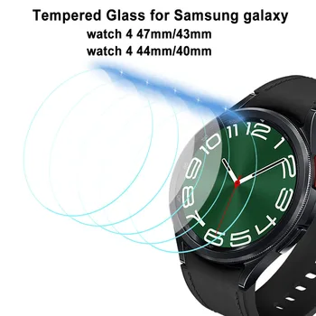Защитная пленка для Samsung Galaxy Watch 6 Classic 47 мм 43 мм Аксессуары HD Прозрачная гидравлическая пленка, часы из закаленного стекла 6 40 мм 44 10