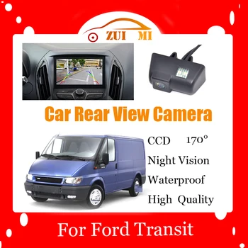 Камера заднего вида для Ford Transit 2000 ~ 2013 Водонепроницаемая CCD Full HD Резервная парковочная камера ночного видения 17