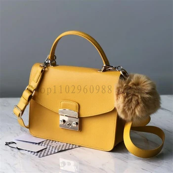 Квадратная сумка Fula Дизайнерские женские сумки-ведра, сумки Кожаная сумка через плечо Fle Lady, сумки через плечо известного итальянского бренда