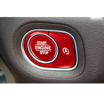 Кнопка запуска И Остановки Двигателя Автомобиля, Накладка, Наклейка, Аксессуары Для Mercedes Benz GLE GLS W167 X167 450 AMG GLE53 2020-2021