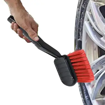 Колесные щетки для чистки колес Щетка для чистки колес с длинной ручкой для эффективной очистки шин от грязи и налета 9