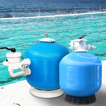 Коммерческая домашняя система фильтрации воды Water Crown, установленный сверху песчаный фильтр для бассейна 15