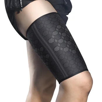 Компрессионный рукав для ног, 1 шт., Высокоэластичный нейлоновый бандаж для поддержки бедер для занятий спортом на открытом воздухе, Велоспорт, Футбол, Баскетбол, Защита для ног 4