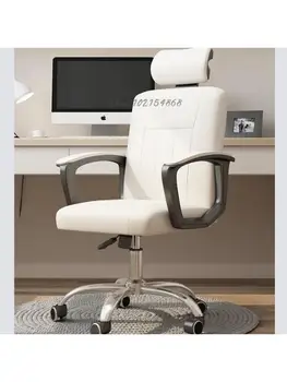 Компьютерный стул Домашний киберспортивный стул В общежитии удобный офисный стул для сидячего образа жизни, вращающийся стул для учебы в спальне школьницы 3