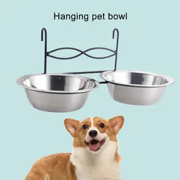 Кормушка для домашних животных с гладкими краями, прочная Многофункциональная миска для еды и воды разных размеров, Кошачья миска для щенка 3