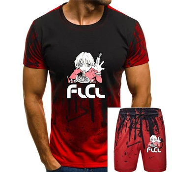 Лучшая новая японская футболка Fooly Cooly FLCL из аниме Харухара Харуко 16