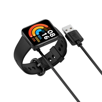 Магнитный смарт-браслет, кабель для зарядки смарт-часов USB, 2-контактный кабель для зарядки Redmi Watch 3 Lite /Active/Band 2 2