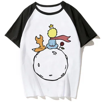 маленький принц футболки женские harajuku manga футболка для девочек 2000-х дизайнерская японская одежда 10