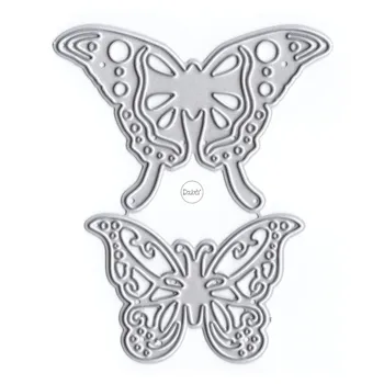 Металлические штампы с рисунком бабочки DzIxY для изготовления открыток, наборы штампов для тиснения бумаги, Альбомные поделки 2023 Шаблоны и Трафареты 2