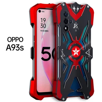 Металлический чехол для телефона, устойчивый к падению, творческая личность A93s, защитный чехол для мобильного телефона Oppoa93s 2