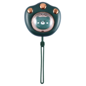 Мини-грелка для рук в форме милого кошачьего когтя USB-перезаряжаемый электрический обогреватель для рук для зимних путешествий на свежем воздухе, пеших прогулок 19