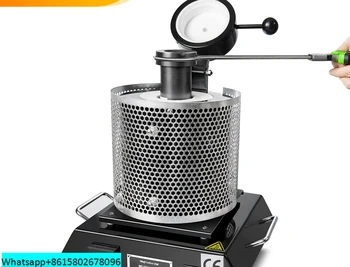 мини-электрическая печь для плавки золота, серебра и меди емкостью 3 кг 1