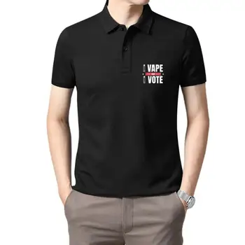 Мужская одежда для гольфа DonT 1Ban Vape And Vote Funny Черно-Темно-синий Для Мужчин-Женская Бесплатная Доставка, Топы, футболки-поло для мужчин 20
