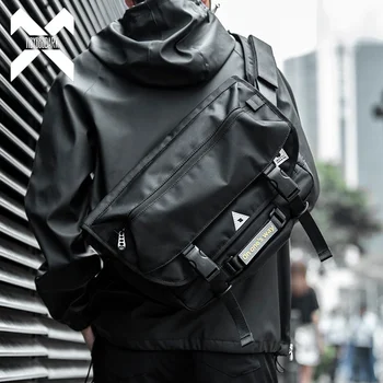 Мужская сумка-мессенджер, Уличные Модные Тактические водонепроницаемые сумки на плечо, уличная сумка в стиле Милитари в стиле хип-хоп, Оксфордская сумка WB25 8