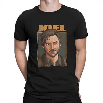 Мужская футболка, Педро Паскаль в роли Джоэла, модная футболка с коротким рукавом, футболка с круглым вырезом, топы, уникальные 4