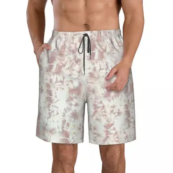 Мужские шорты свободного покроя с рисунком в виде галстука, пляжные брюки с завязками, комфортные шорты для дома 8