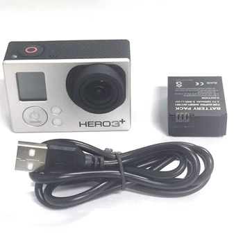 Набор запасных частей для камеры GoPro Hero 3 + silver Edition, кабель для зарядки аккумулятора, кабель для ремонта 7