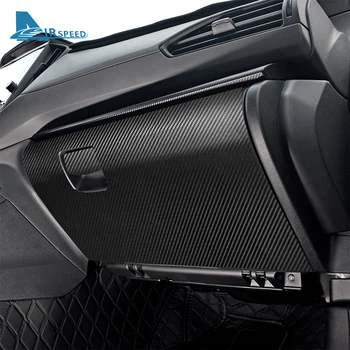 Накладка С Защитой От Ударов Из Углеродного Волокна Для Subaru Crosstrek 2023 Водонепроницаемый Ящик Для Хранения Второго Пилота Автомобиля RHD LHD Наклейки Аксессуары