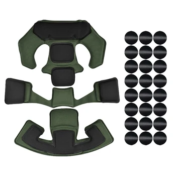 Накладки на шлем из пены с эффектом памяти, Защитная подушка, замена коврика для аксессуаров для шлемов Team Wendy 6