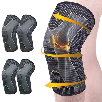 Наколенник, компрессионный рукав для колена для мужчин и женщин, поддержка колена для бега, тренировок, спортзала, пеших прогулок, занятий спортом 15