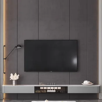 Напольный стол для показа, подставки для телевизора в стиле Фанк, современные Вспомогательные деревянные подставки для телевизора, Элегантная Удобная мебель для дома Suporte Para Tv 3