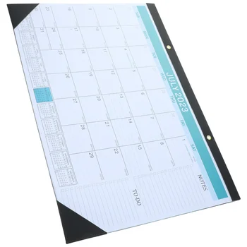 Настенный календарь на 2023 год, Настольное планирование на 2024 год на месяц, 120 г двухклеящейся бумаги, офисная доска, планировщик повестки дня. 14