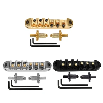 Настройте гитарный бридж O-Matic с шестигранным ключом и шпильками для замены гитар LP 9
