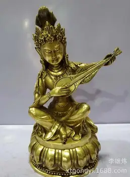 Непальский Иерофант Бронзовый Меджин Будда Мать Тантра Статуя Будды Оптом 14