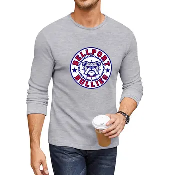 Новая длинная футболка с логотипом бренда Bellport Bullies, футболка для мальчика, футболки для мальчиков, одежда с аниме, мужские винтажные футболки 2