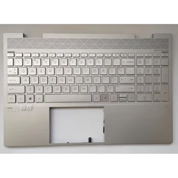 Новая Клавиатура для ноутбука HP ENVY X360 15-ED TPN-C149 Подставка для рук для Ноутбука Верхний Корпус замена Серебристого цвета L93226-001 L93227-001 1