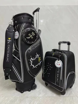 Новая мужская профессиональная сумка для гольфа, легкая водонепроницаемая сумка для гольфа, Вертикальная сумка-ведро 골프백 12