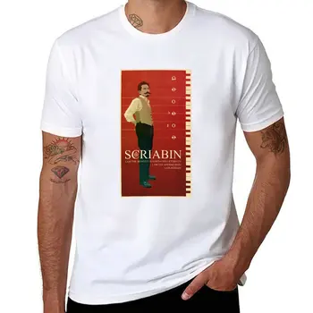 Новая футболка SCRIABIN, одежда kawaii, рубашки с кошками, мужская одежда 18