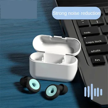 Новые силиконовые затычки для ушей для плавания, устраняющие шум во сне, Средства для шумоподавления, Звуконепроницаемые Затычки для ушей с шумоподавлением 6