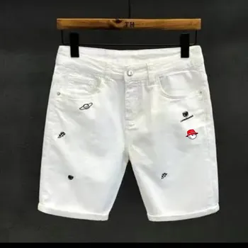 Новые удобные мужские шорты для гольфа, летние мужские дышащие модные повседневные спортивные шорты, базовая одежда 5